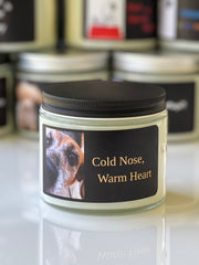 Cold Nose, Warm Heart Candle